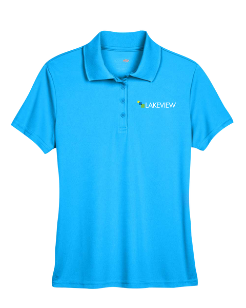 Lakeview Ladies Performance Polo with Embroidered Logo
