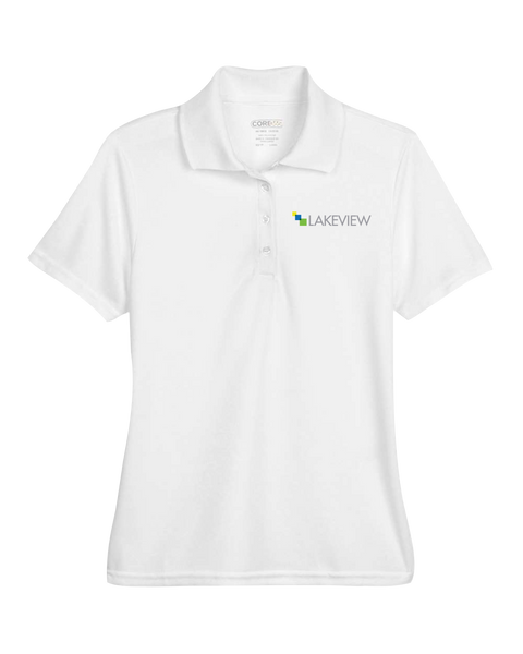 Lakeview Ladies Performance Polo with Embroidered Logo