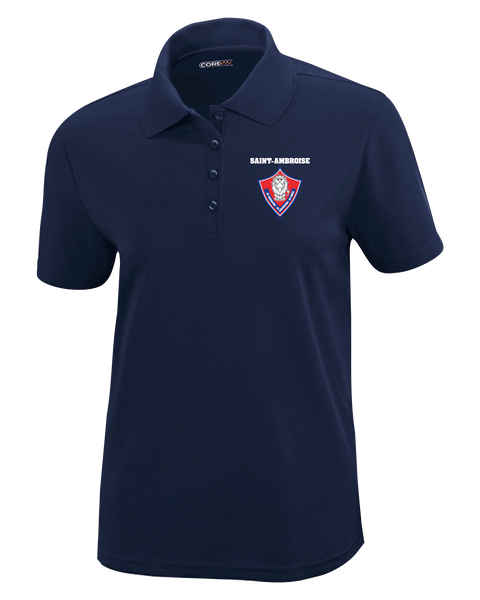 Saint Ambroise Ladies' Sport Shirt with Embroidered Logo