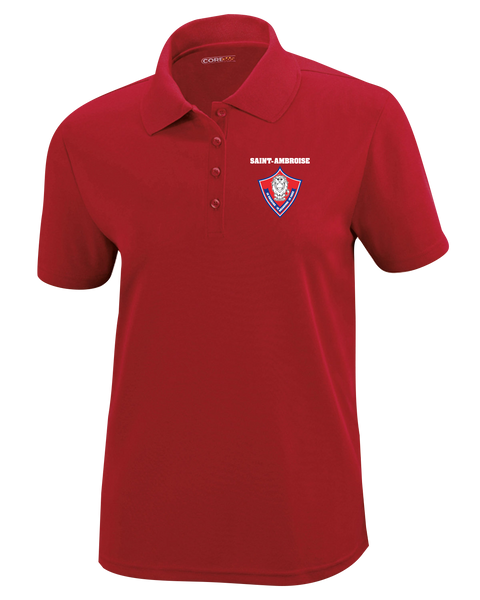 Saint Ambroise Ladies' Sport Shirt with Embroidered Logo