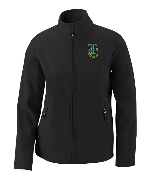 Turtle Club Ladies Soft Shell Jacket with Embroidered Logo