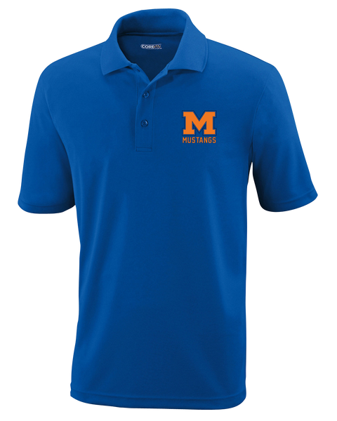 Vincent Massey Adult Sport Shirt with Embroidered Logo