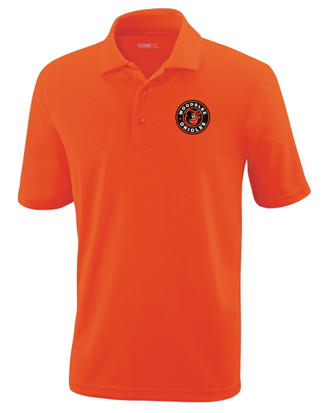 Woodslee Orioles Adult Dri-Fit Polo with Embroidered Logo