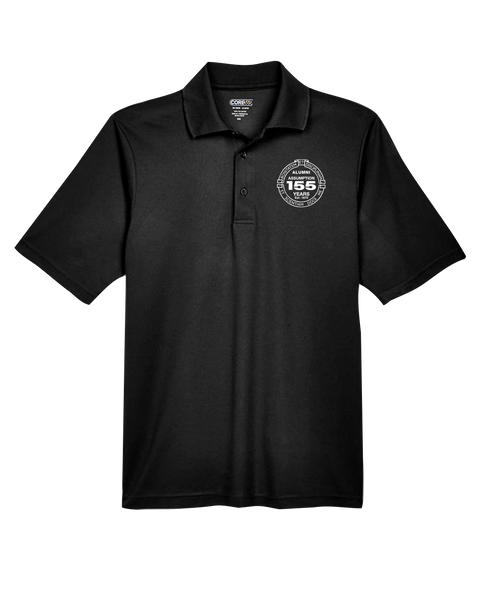 Assumption Alumni Crest Mens' Performance Polo with Embroidered Logo