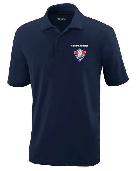 Saint Ambroise Adult Sport Shirt with Embroidered Logo