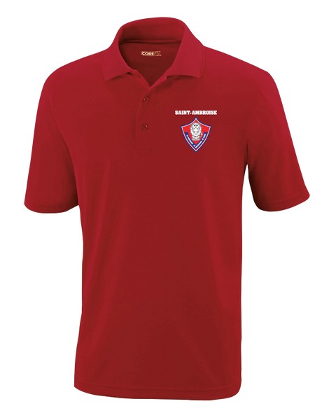 Saint Ambroise Adult Sport Shirt with Embroidered Logo