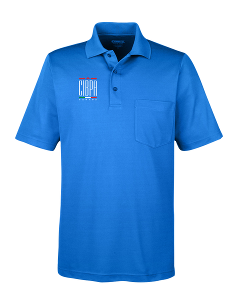 CIBPA Canada Adult Origin Performance Polo with Embroidered Logo