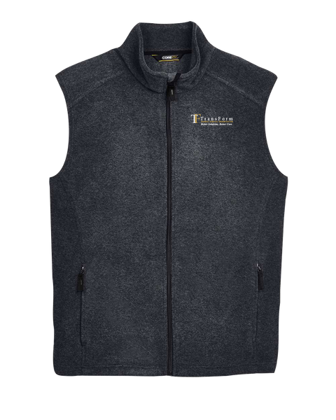 TransForm Journey Fleece Vest with Embroidered Logo