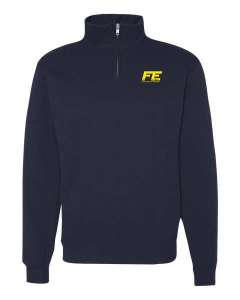 Formula Electric Team Collar Quarter-Zip Sweatshirt Embroidered Logo