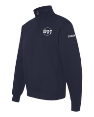 WCCA Dance Team Adult Quarter-Zip Sweatshirt with Embroidered Left Chest Logo