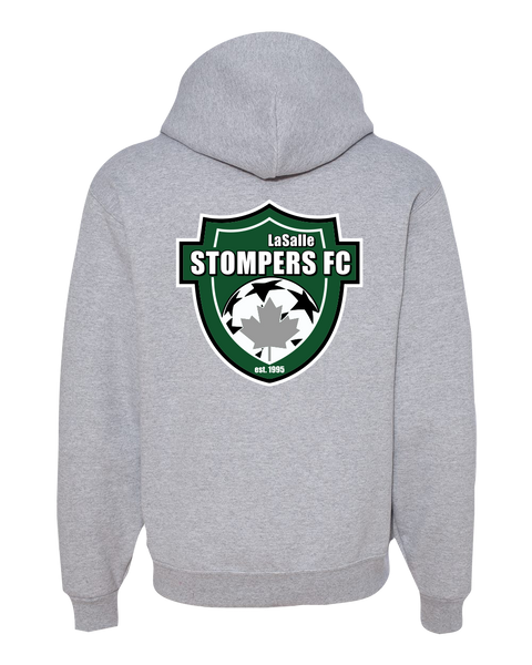 LaSalle Soccer Adult Crewneck Sweatshirt with Printed Logos Front/Back & Player Number