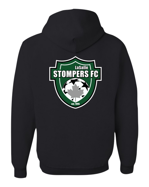 LaSalle Soccer Adult Crewneck Sweatshirt with Printed Logos Front/Back & Player Number