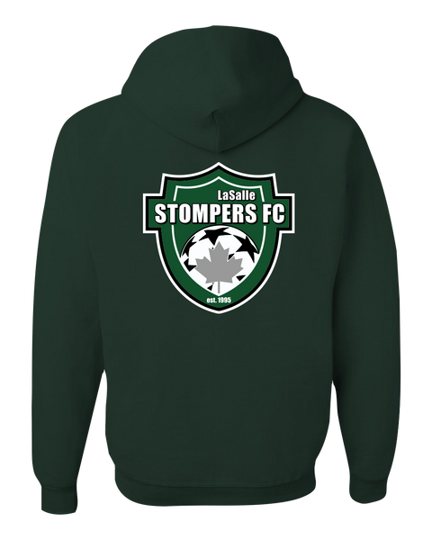 LaSalle Soccer Adult Crewneck Sweatshirt with Printed Logos Front/Back & Player Number