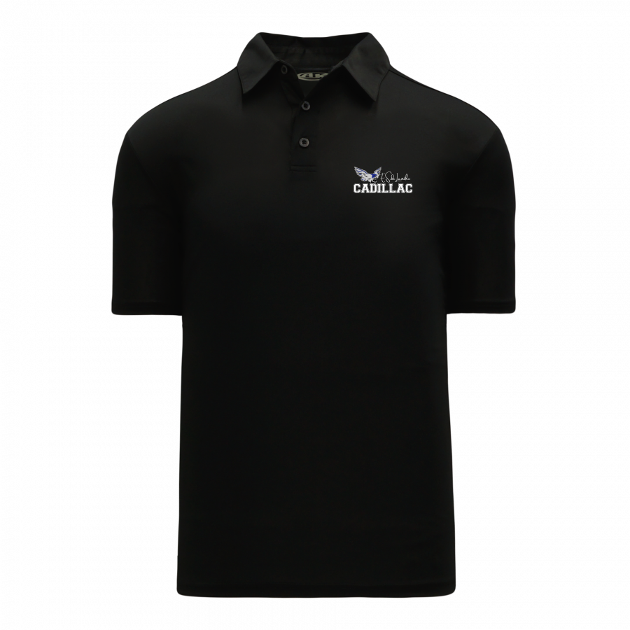 Lamothe-Cadillac Adult Dri-Fit Polo with Embroidered Logo