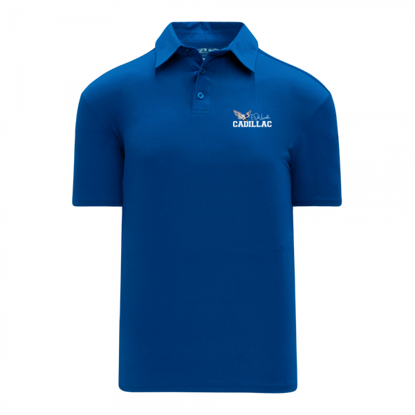 Lamothe-Cadillac Adult Dri-Fit Polo with Embroidered Logo