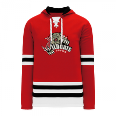 Wildcats SPFHA Adult Lace Hoodie with Printed logo