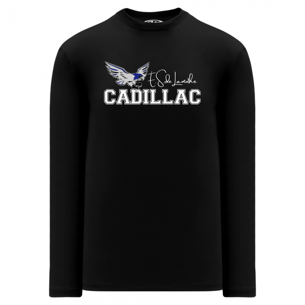 Lamothe-Cadillac Adult Dri-Fit Long Sleeve with Printed Logo