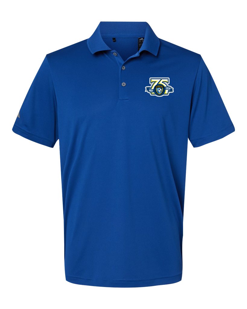 Caboto Soccer Club 75th Anniversary Mens' Adidas® Performance Polo with Printed Logo