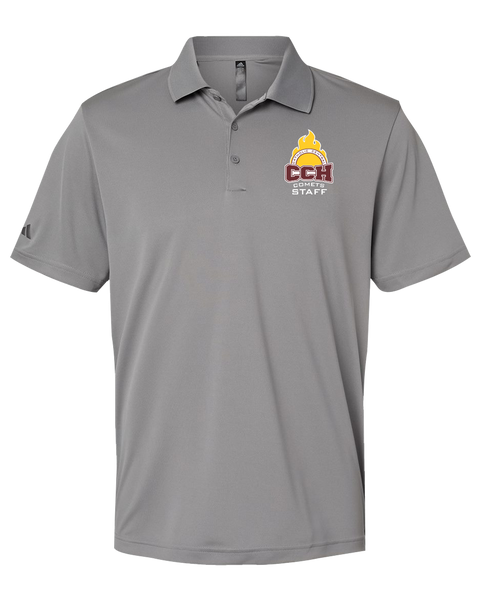 Catholic Central Mens' Adidas® Mélange Polo with Embroidered Logo