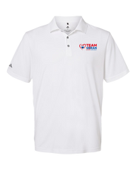 Team Goran Mens' Adidas® Mélange Polo with Embroidered Logo