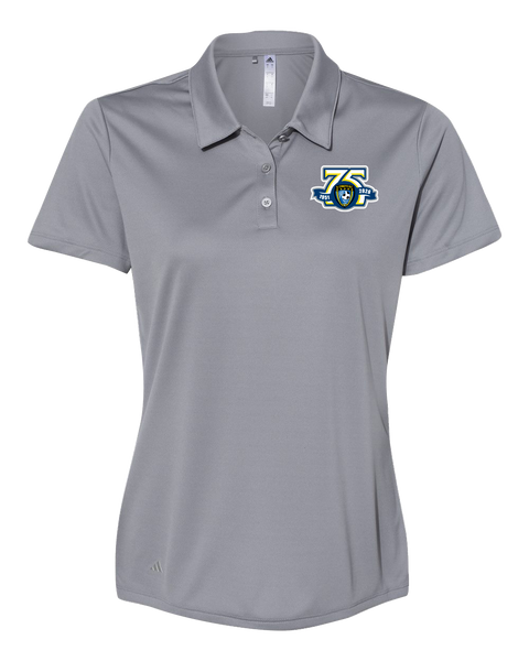 Caboto Soccer Club 75th Anniversary Ladies' Adidas® Performance Polo with Printed Logo