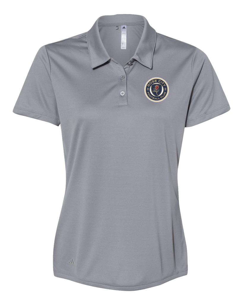 Rose City Football Club Ladies' Adidas® Performance Polo with Printed Logo