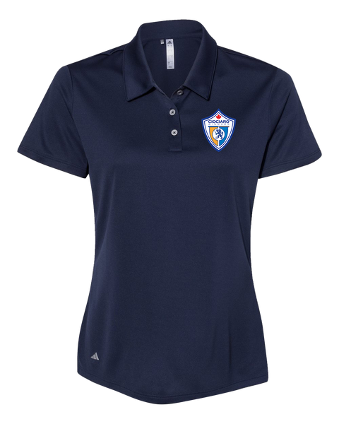 Ciociaro Soccer Crest Ladies' Adidas® Performance Polo with Printed Logo