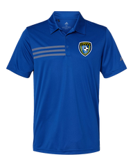 Caboto Soccer Club Mens' Adidas® 3-Stripes Chest Polo with Printed Logo
