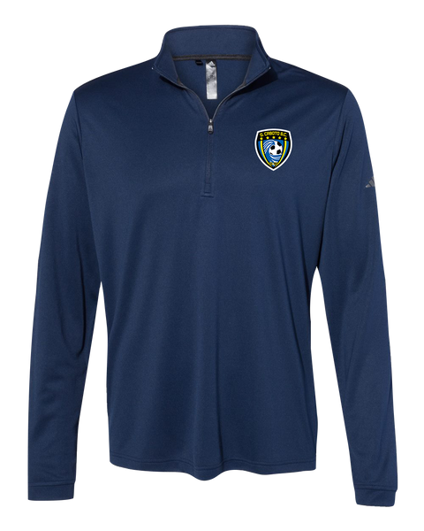 Caboto Soccer Club Mens' Adidas® Lightweight Quarter-Zip Pullover with Printed Logo