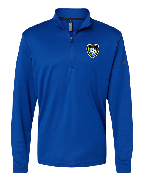 Caboto Soccer Club Mens' Adidas® Lightweight Quarter-Zip Pullover with Printed Logo