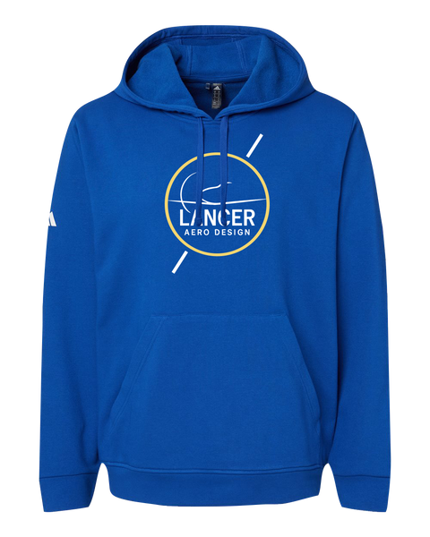 Lancer Aero Design Adult Adidas® Fleece Hooded Sweatshirt with Printed Logo