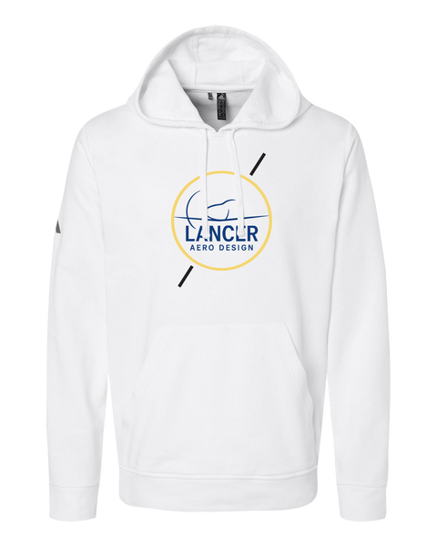 Lancer Aero Design Adult Adidas® Fleece Hooded Sweatshirt with Printed Logo
