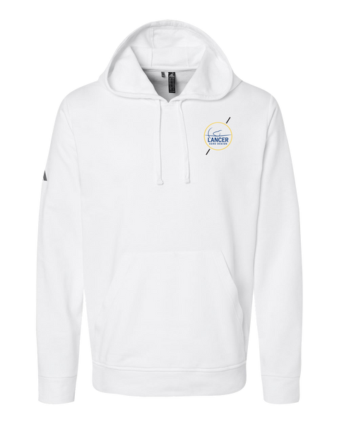 Lancer Aero Design Adult Adidas® Fleece Hooded Sweatshirt with Printed Left Chest Logo