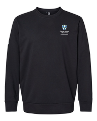 Odette Adult Adidas® Fleece Crewneck Sweatshirt with Embroidered Logo
