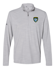 Caboto Soccer Club Mens' Adidas® Lightweight Mélange Quarter-Zip Pullover with Printed Logo