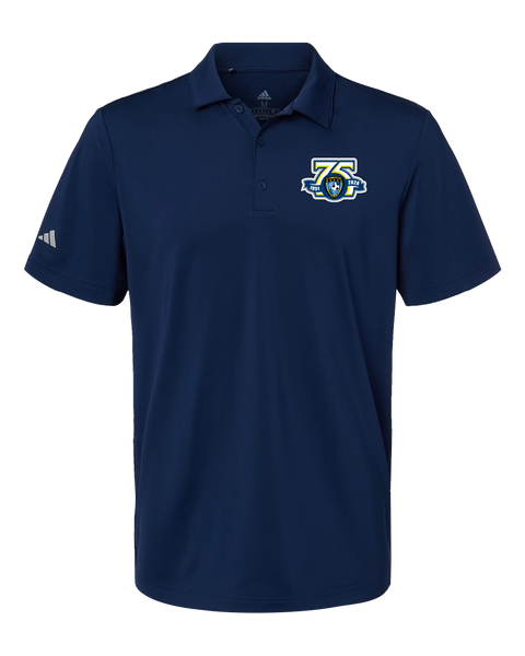 Caboto Soccer Club 75th Anniversary Mens' Adidas® Ultimate Solid Polo with Printed Logo
