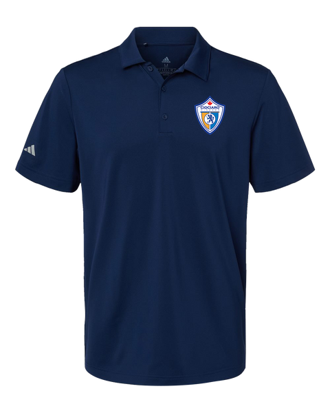 Ciociaro Soccer Crest Mens' Adidas® Ultimate Solid Polo with Printed Logo