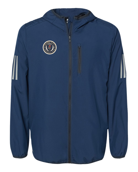Rose City Football Club Adult Full-Zip Jacket with Embroidered Logo