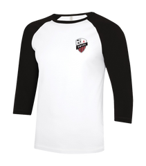SWYSC Youth Two Toned Baseball T-Shirt with Printed Logo