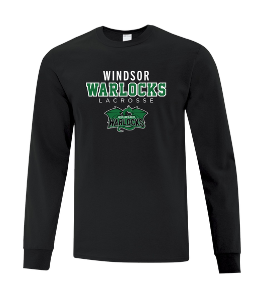 Windsor Warlocks Lacrosse Youth Cotton Long Sleeve