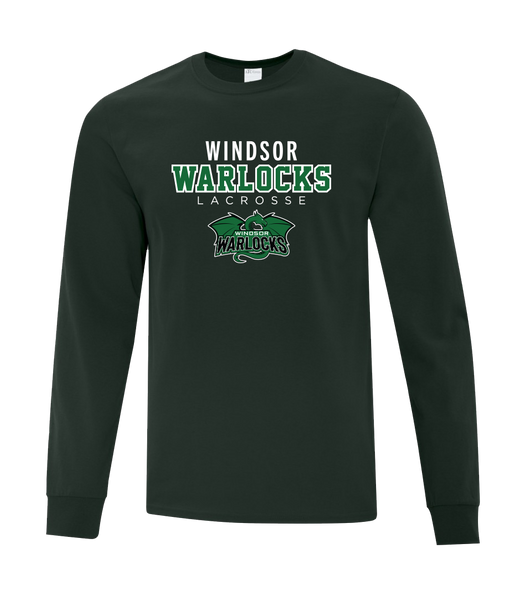 Windsor Warlocks Lacrosse Youth Cotton Long Sleeve
