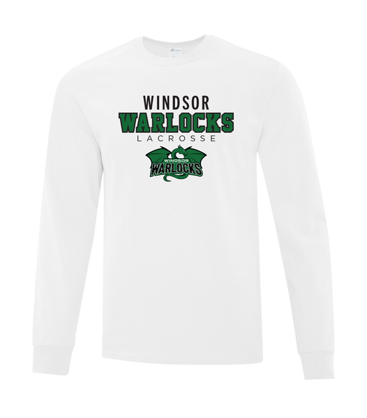 Windsor Warlocks Lacrosse Youth Cotton Long Sleeve