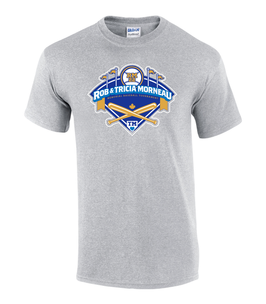 Rob & Tricia Morneau Tournament Youth Ring Spun Cotton T-Shirt with Printed Logo