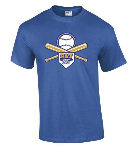 R&T Morneau Tournament Youth Ring Spun Cotton T-Shirt with Printed Logo