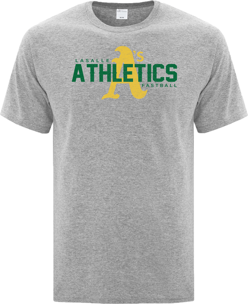 Athletics Adult Cotton T-Shirt with Printed Logo