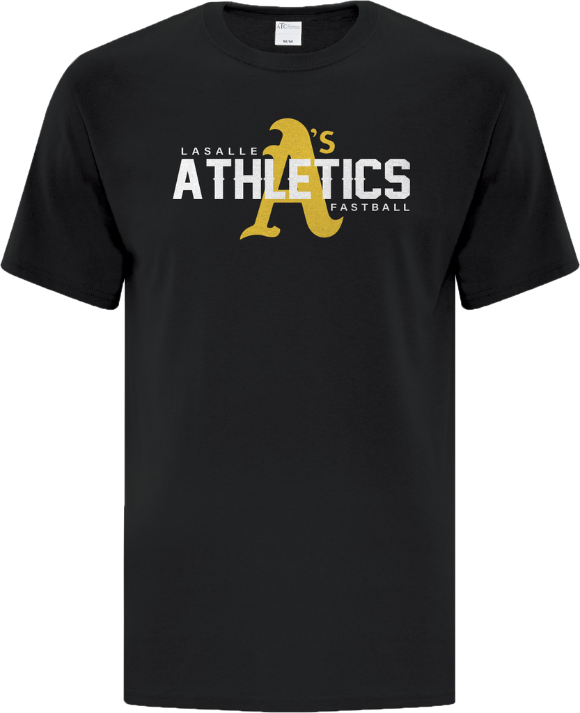 Athletics Adult Cotton T-Shirt with Printed Logo