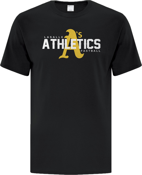 Athletics Adult Cotton T-Shirt with Printed Logo