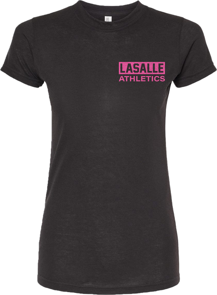 Athletics Ladies Deluxe Blend T-Shirt with Printed Logo