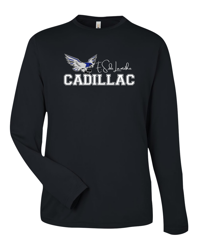 Lamothe-Cadillac Adult Dri-Fit Long Sleeve with Printed Logo