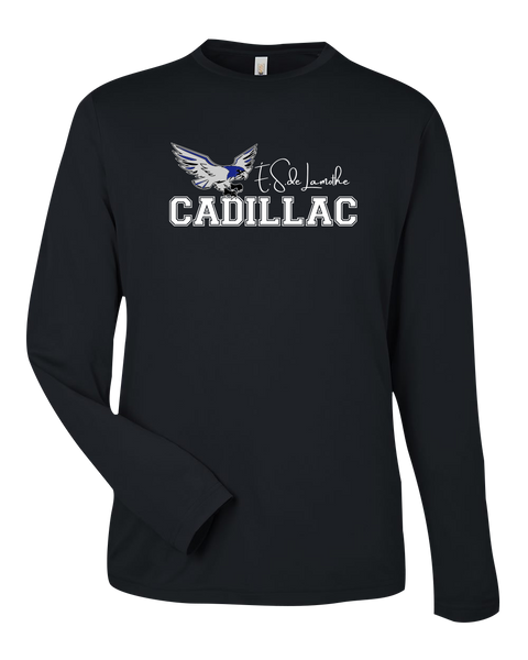 Lamothe-Cadillac Adult Dri-Fit Long Sleeve with Printed Logo